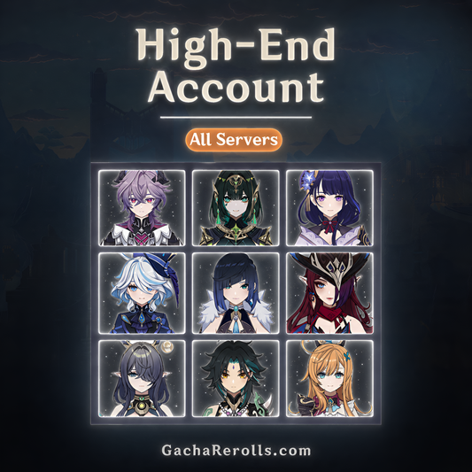 Genshin Impact High-End Farmed Account - META Banner (All Servers)