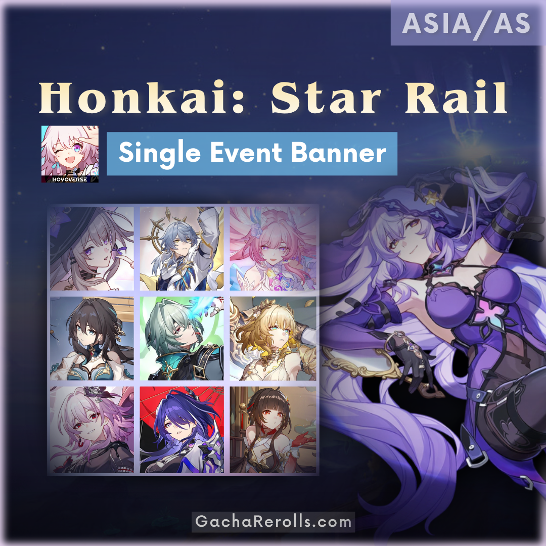 Honkai: Star Rail Banner HSR Starter Account (Asia)