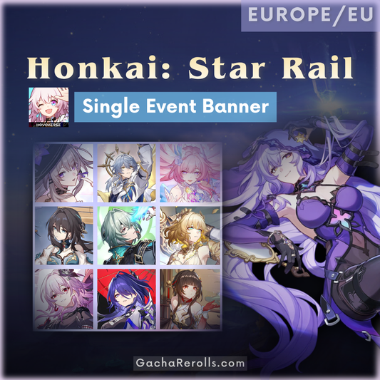 Honkai: Star Rail Banner HSR Starter Account (Europe)