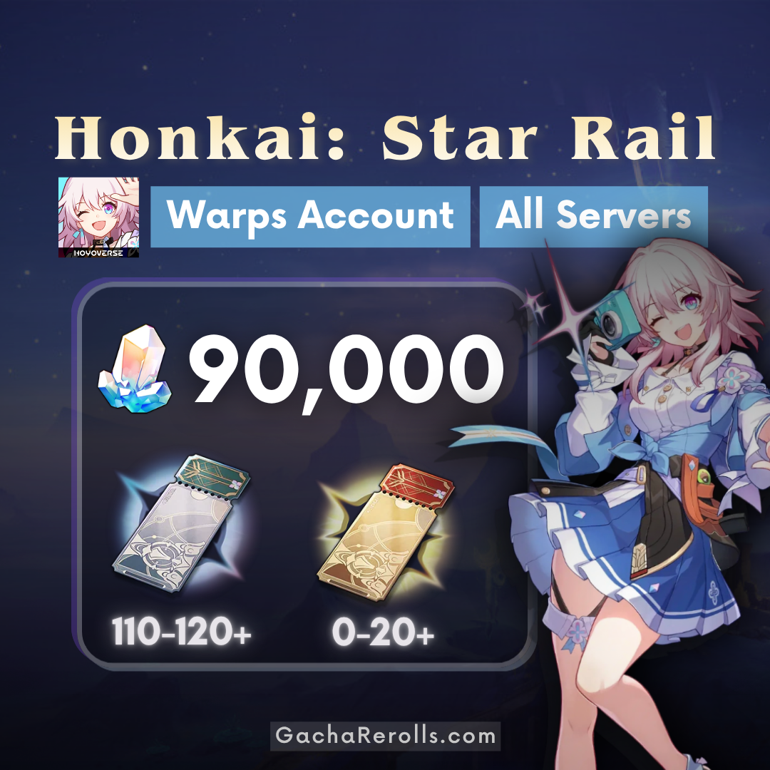 Honkai: Star Rail HSR Reroll Account