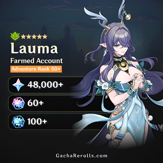 Lauma Genshin Impact Farmed Starter Account