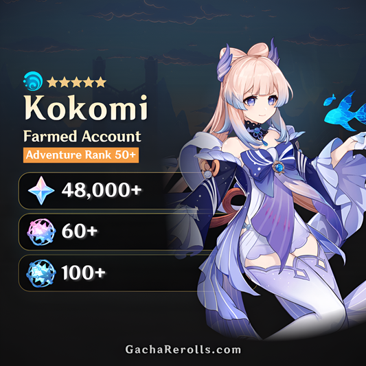 Kokomi Genshin Impact Farmed Starter Account