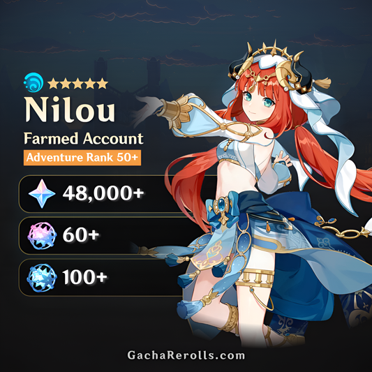 Nilou Genshin Impact Farmed Starter Account